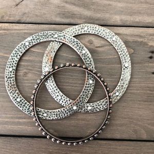 Rustic silver Bracelets